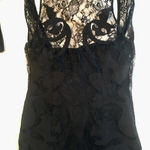 Black Lace Mini Dress